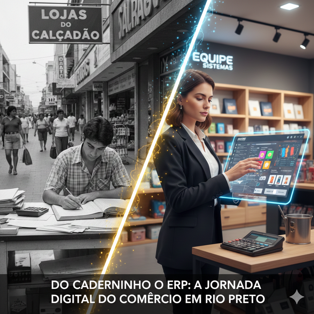 Do “Caderninho” ao ERP: A Transformação Digital no Comércio de São José do Rio Preto
